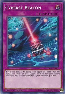 Cyberse Beacon - CIBR-EN067 - Common 1st Edition Circuit Break 1st Edition Singles