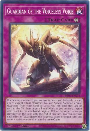 Guardian of the Voiceless Voice - INFO-EN074 - Common 1st Edition The Infinite Forbidden 1st Edition Singles