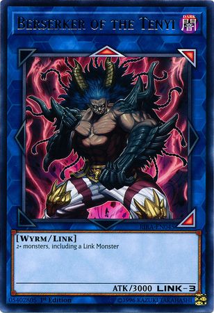 Berserker of the Tenyi - RIRA-EN045 - Rare 1st Edition Rising Rampage [RIRA] 1st Edition Singles