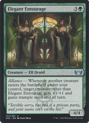 Elegant Entourage 143/281 Streets of New Capenna Singles