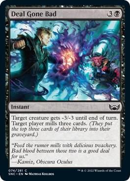 Deal Gone Bad 074/281 - Streets of New Capenna (SNC) (Español)