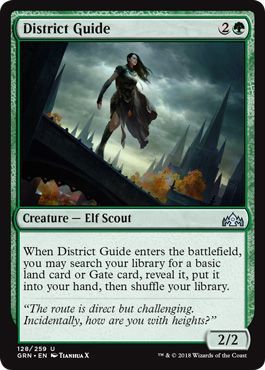 District Guide 128/259 - Guilds of Ravnica Singles(Español)