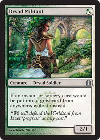 Dryad Militant 214/274 - Return to Ravnica Singles