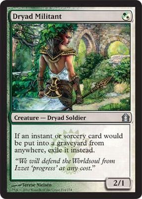 Dryad Militant 214/274 - Return to Ravnica Singles
