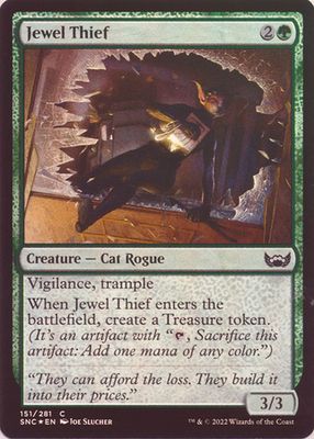 Jewel Thief 151/281 - Foil Streets of New Capenna Foil Singles