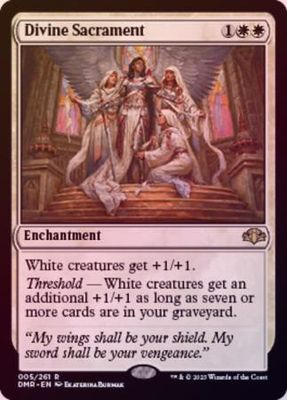 Divine Sacrament 005/261 - Foil Dominaria Remastered Foil Singles