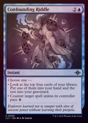 Confounding Riddle 0050 - Foil The Lost Caverns of Ixalan Foil Singles
