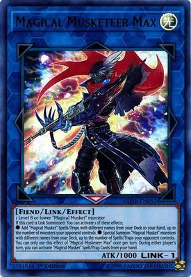 Magical Musketeer Max - BLHR-EN052 - Ultra Rare 1st Edition Battles of Legend: Hero&#39;s Revenge Singles