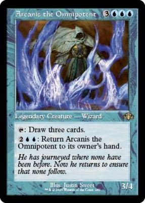 Arcanis the Omnipotent 280 - Retro Frame Dominaria Remastered Collector Booster Singles