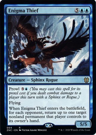 Enigma Thief 004 Zendikar Rising Commander Singles, (Español)