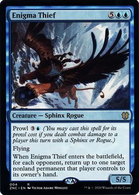 Enigma Thief 004 Zendikar Rising Commander Singles, (Español)