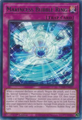 Marincess Bubble Ring - LED9-EN037 - Rare 1st Edition Legendary Duelists: Duels from the Deep 1st Edition Singles