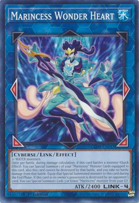 Marincess Wonder Heart - LED9-EN043 - Common 1st Edition Legendary Duelists: Duels from the Deep 1st Edition Singles (espanol)