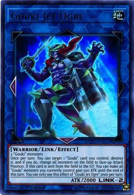 Gouki Jet Ogre - DUPO-EN023 - Ultra Rare 1st Edition Duel Power 1st Edition Singles