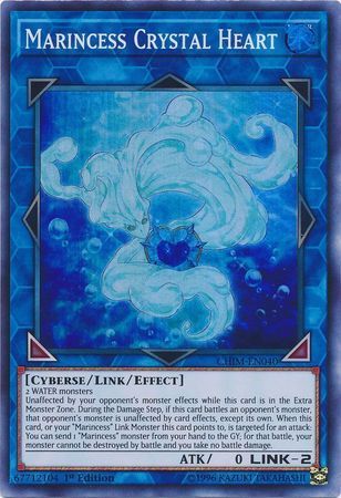 Marincess Crystal Heart - CHIM-EN040 - Super Rare 1st Edition Chaos Impact 1st Edition Singles(español)