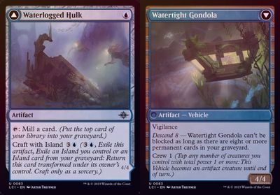 Waterlogged Hulk 0083 - Foil The Lost Caverns of Ixalan Foil Singles