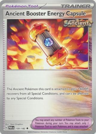 Ancient Booster Energy Capsule - 159/182 - Uncommon Scarlet &amp; Violet: Paradox Rift Singles