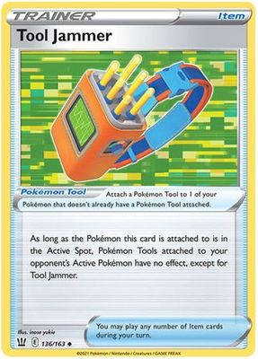 Tool Jammer - 136/163 - Uncommon Sword &amp; Shield: Battle Styles Singles (Español) -LEAGUE-