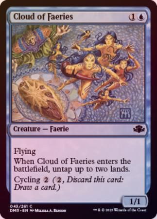 Cloud of Faeries 043/261 - Foil Dominaria Remastered Foil Singles