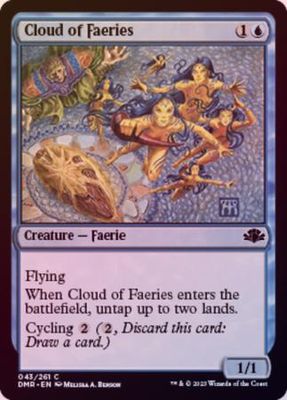 Cloud of Faeries 043/261 - Foil Dominaria Remastered Foil Singles
