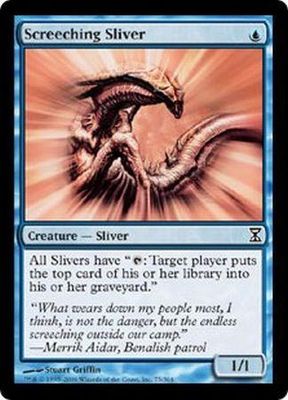 Screeching Sliver Time Spiral Singles (Español)