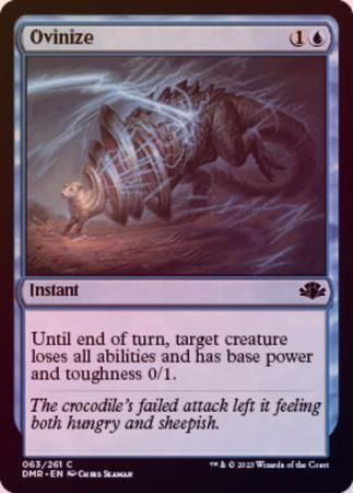 Ovinize 063/261 - Foil Dominaria Remastered Foil Singles