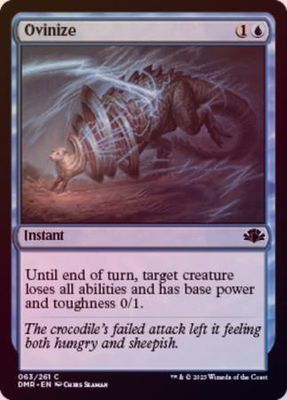 Ovinize 063/261 - Foil Dominaria Remastered Foil Singles