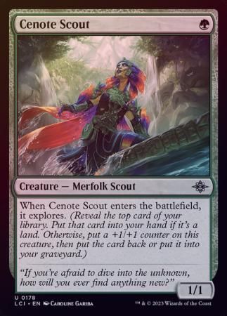 Cenote Scout 0178 - Foil The Lost Caverns of Ixalan Foil Singles