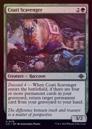 Coati Scavenger 0179 - Foil The Lost Caverns of Ixalan Foil Singles
