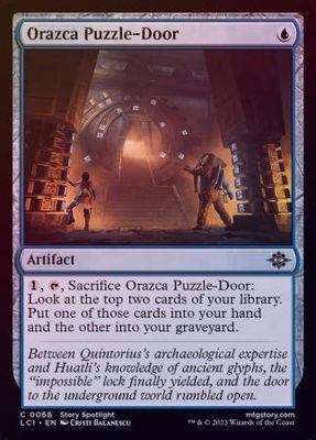 Orazca Puzzle-Door 0068 - Foil The Lost Caverns of Ixalan Foil Singles