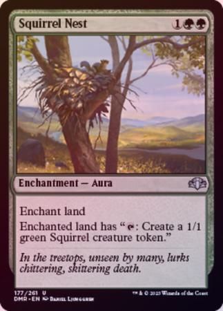 Squirrel Nest 177/261 - Foil Dominaria Remastered Foil Singles