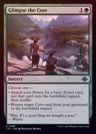 Glimpse the Core 0186 - Foil The Lost Caverns of Ixalan Foil Singles