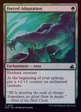Forced Adaptation 0140 - Foil Ravnica Remastered Foil Singles