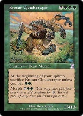 Krosan Cloudscraper Time Spiral Time-Shifted Singles