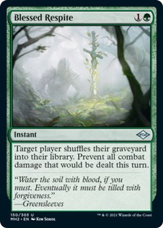 Blessed Respite 150/303 Modern Horizons 2 Singles