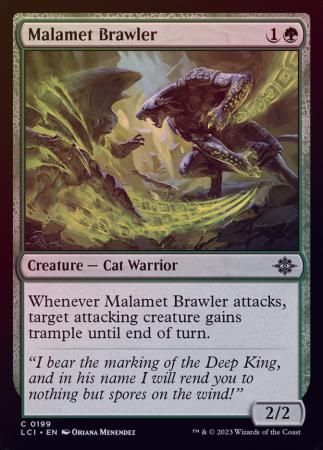 Malamet Brawler 0199 - Foil The Lost Caverns of Ixalan Foil Singles