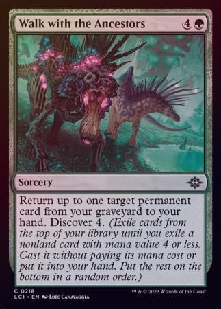 Walk with the Ancestors 0218 - Foil The Lost Caverns of Ixalan Foil Singles