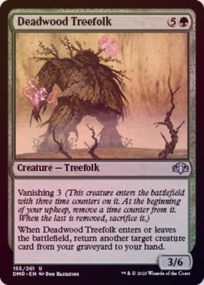 Deadwood Treefolk 155/261 - Foil Dominaria Remastered Foil Singles