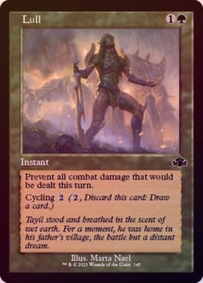 Lull 345 - Retro Frame Foil Dominaria Remastered Collector Booster Foil Singles
