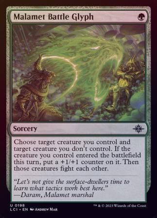 Malamet Battle Glyph 0198 - Foil The Lost Caverns of Ixalan Foil Singles