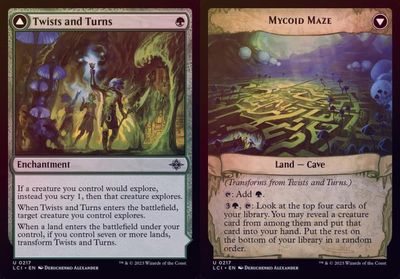 Twists and Turns 0217 - Foil The Lost Caverns of Ixalan Foil Singles