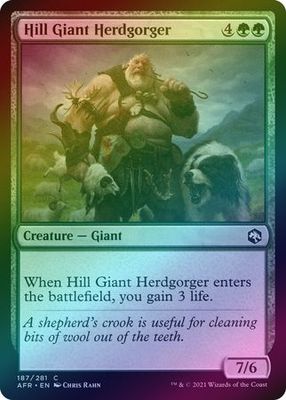 Hill Giant Herdgorger 187/281 - Foil Adventures in the Forgotten Realms Foil Singles
