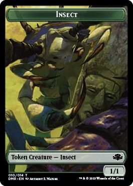 Insect // Cat (014) Double-sided Token - Dominaria Remastered (DMR) Dominaria Remastered