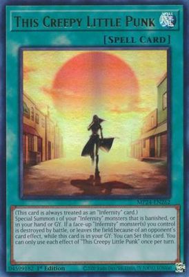 This Creepy Little Punk - MP24-EN262 - Ultra Rare 1st Edition Mega Tin 2024 Dueling Mirrors Singles
