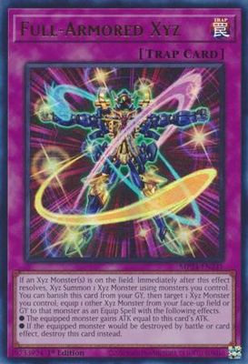Full-Armored Xyz - MP24-EN241 - Ultra Rare 1st Edition Mega Tin 2024 Dueling Mirrors Singles