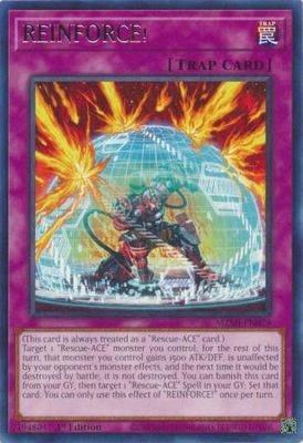 REINFORCE! - MZMI-EN079 - Rare 1st Edition Maze of Millennia 1st Edition Singles