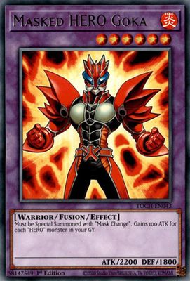 Masked HERO Goka - TOCH-EN043 - Rare 1st Edition Toon Chaos 1st Edition Singles (espanol)