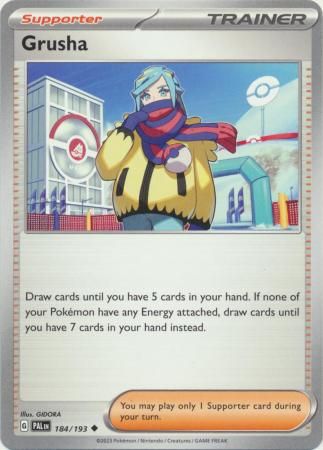Grusha - 184/193 - Uncommon Scarlet &amp; Violet: Paldea Evolved Singles