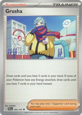 Grusha - 184/193 - Uncommon Scarlet &amp; Violet: Paldea Evolved Singles