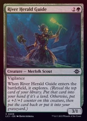 River Herald Guide 0209 - Foil The Lost Caverns of Ixalan Foil Singles